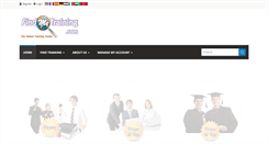 Desktop Screenshot of findmetraining.info